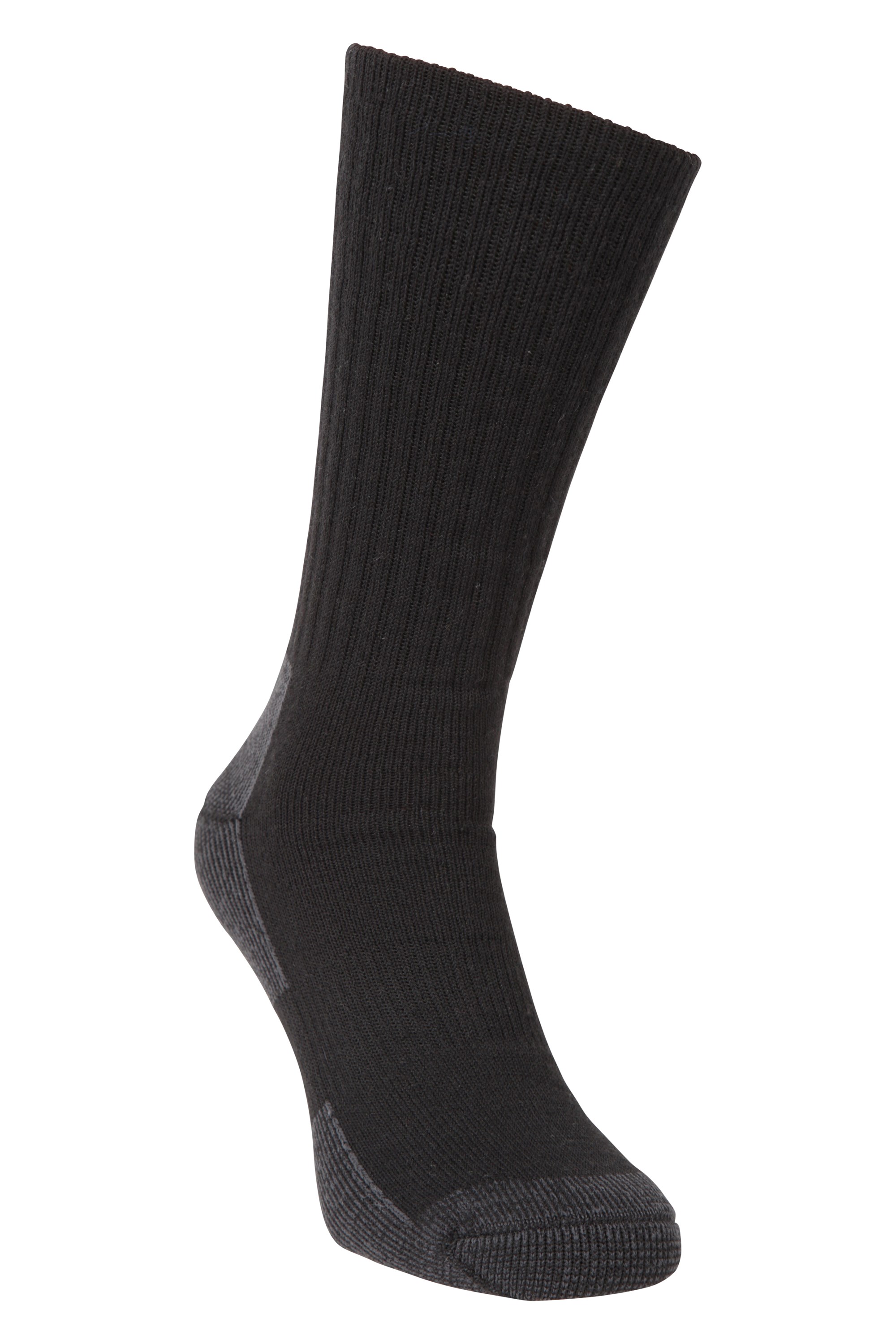 Mens Trek Wool Socks Black
