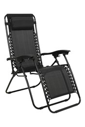 Reclining Chair - Plain Black