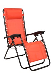 Reclining Chair - Plain Orange