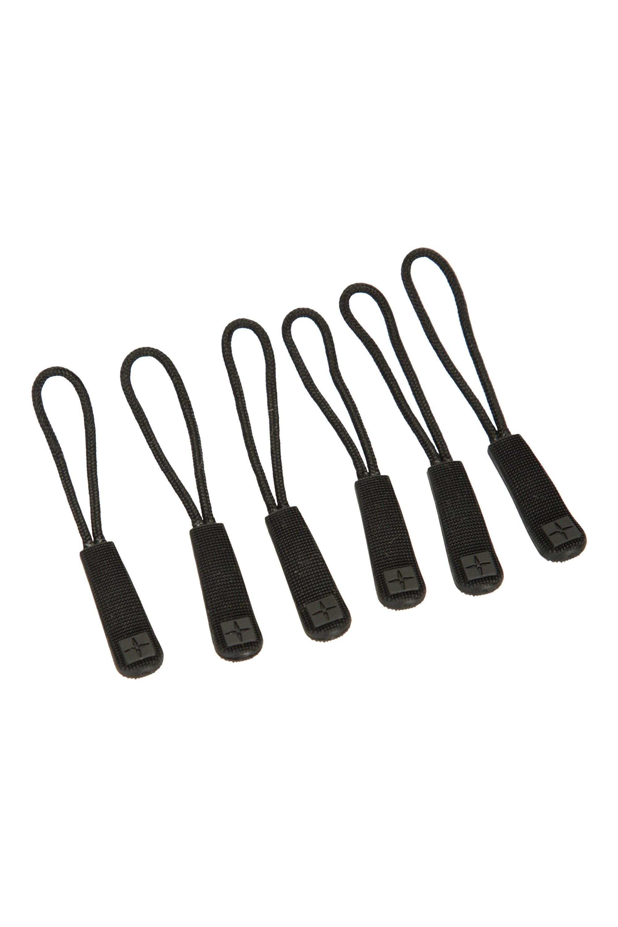 Spare Zip Pullers - 6 Pk - Black