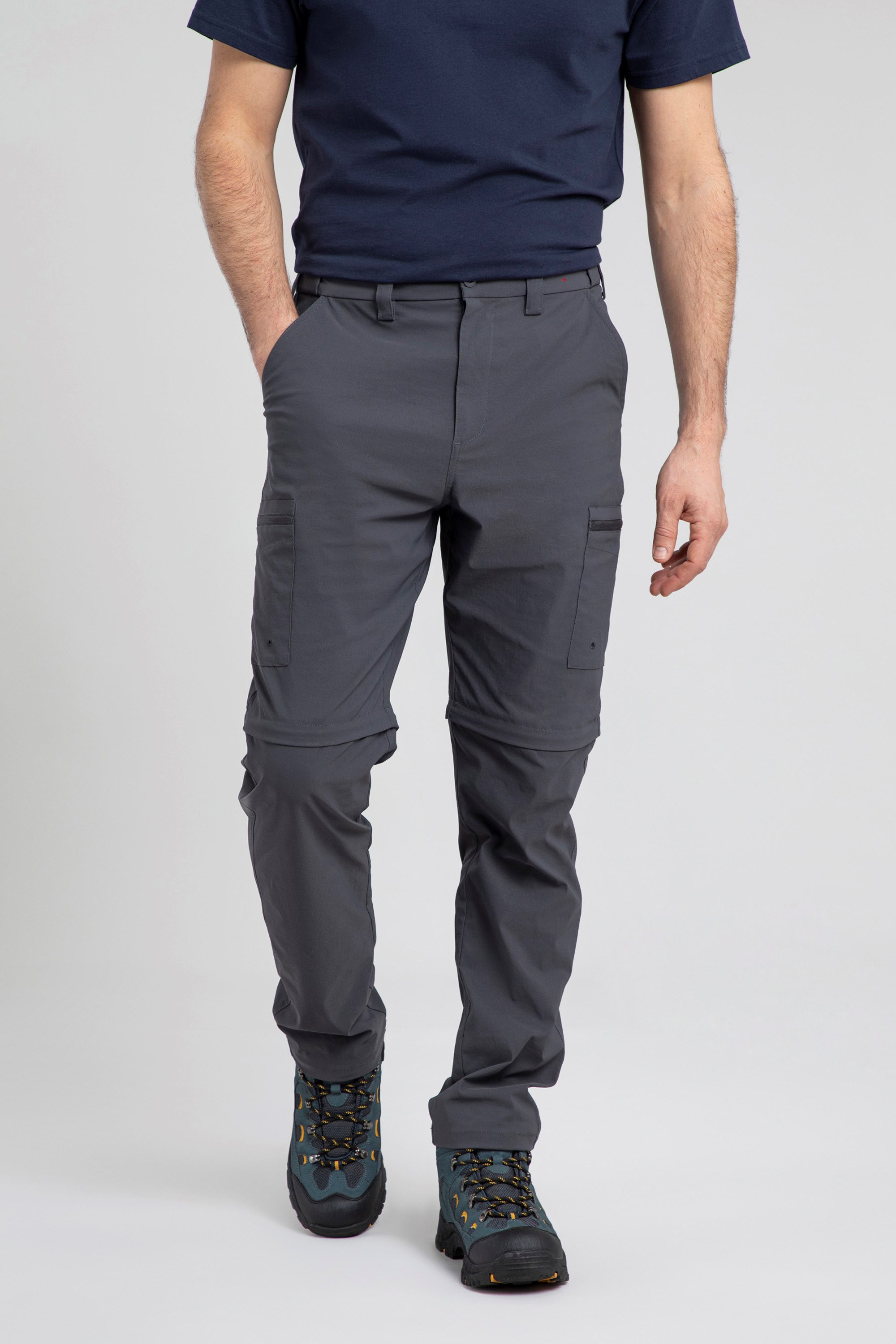 Mountain Warehouse Mens Trek Trouser Male Convertible Stretch Hiking Trousers 