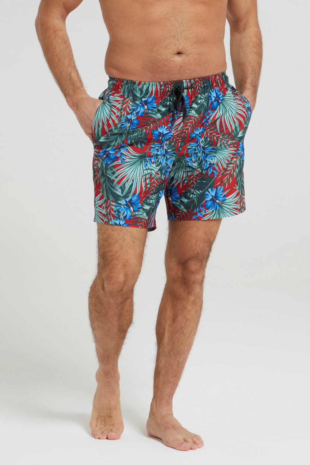 Mountain Warehouse Mens Aruba Printed Swim Short Breathable Lightweight Bottoms - Picture 107 of 130
