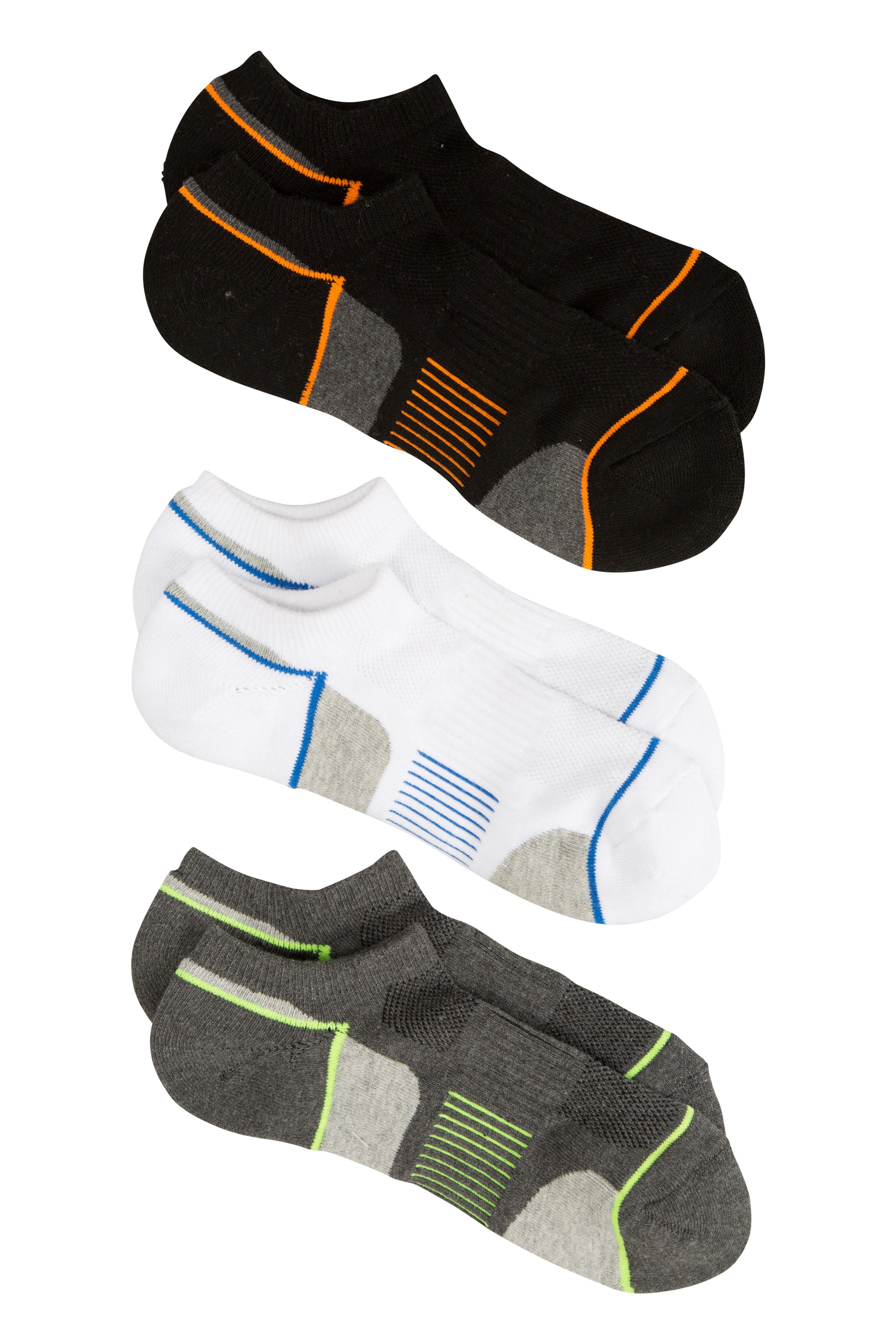 Isocool Performance Mens Socks Multipack - Black