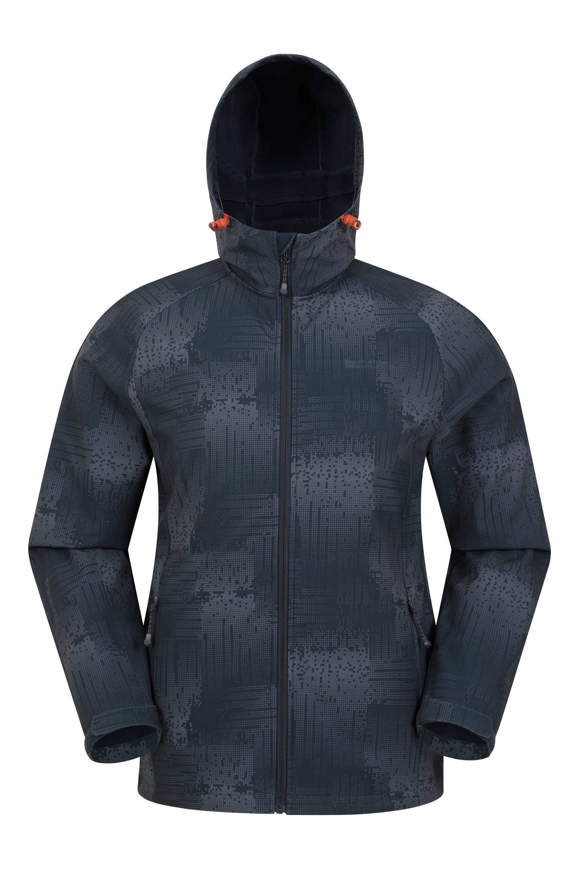 Exodus printed mens outlet showerproof softshell