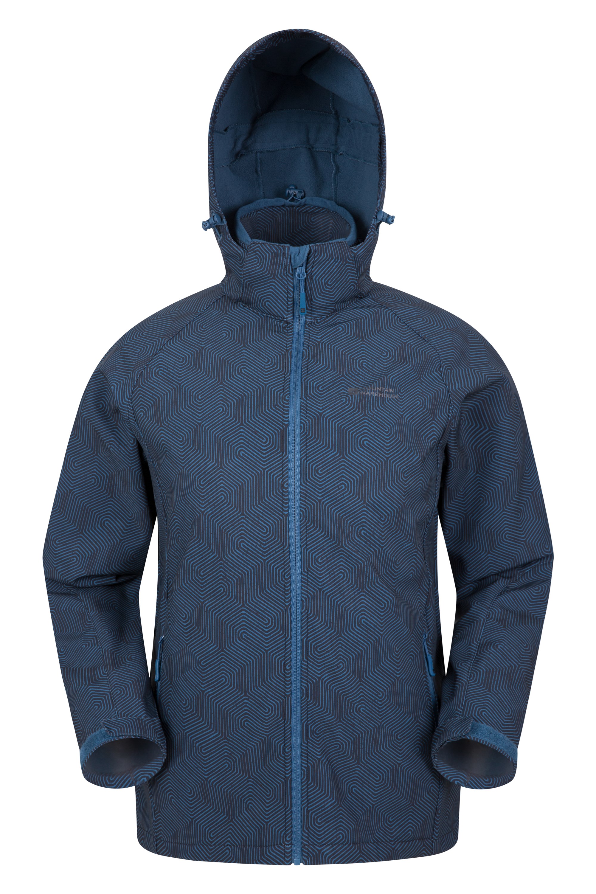 Camper Hiver Empi/ècements Extensibles Id/éale pour Voyager Maintient au Chaud en mati/ère Softshell Mountain Warehouse Veste rembourr/ée Turbine pour Homme