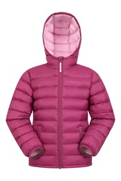 Seasons Kids Water Resistant Padded Jacket Dark Pink