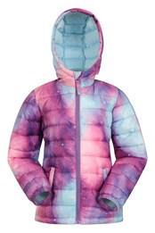 Printed Seasons - dziecięca kurtka pikowana