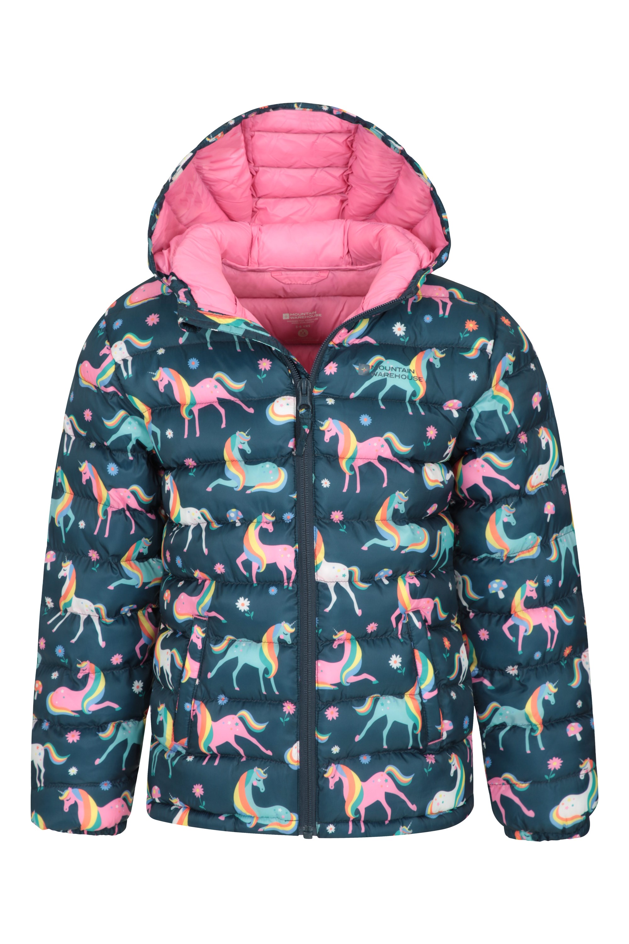 strapazierf/ähig Mountain Warehouse Orbit Kinderjacke Kinderfreizeitjacke mit Sturmklappe Fr/ühling Rot 140 9-10 Jahre Sicherheitstaschen Wasserfest F/ür Jungen und M/ädchen
