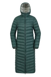 Florence - pikowana kurtka damska Ciemny zielony