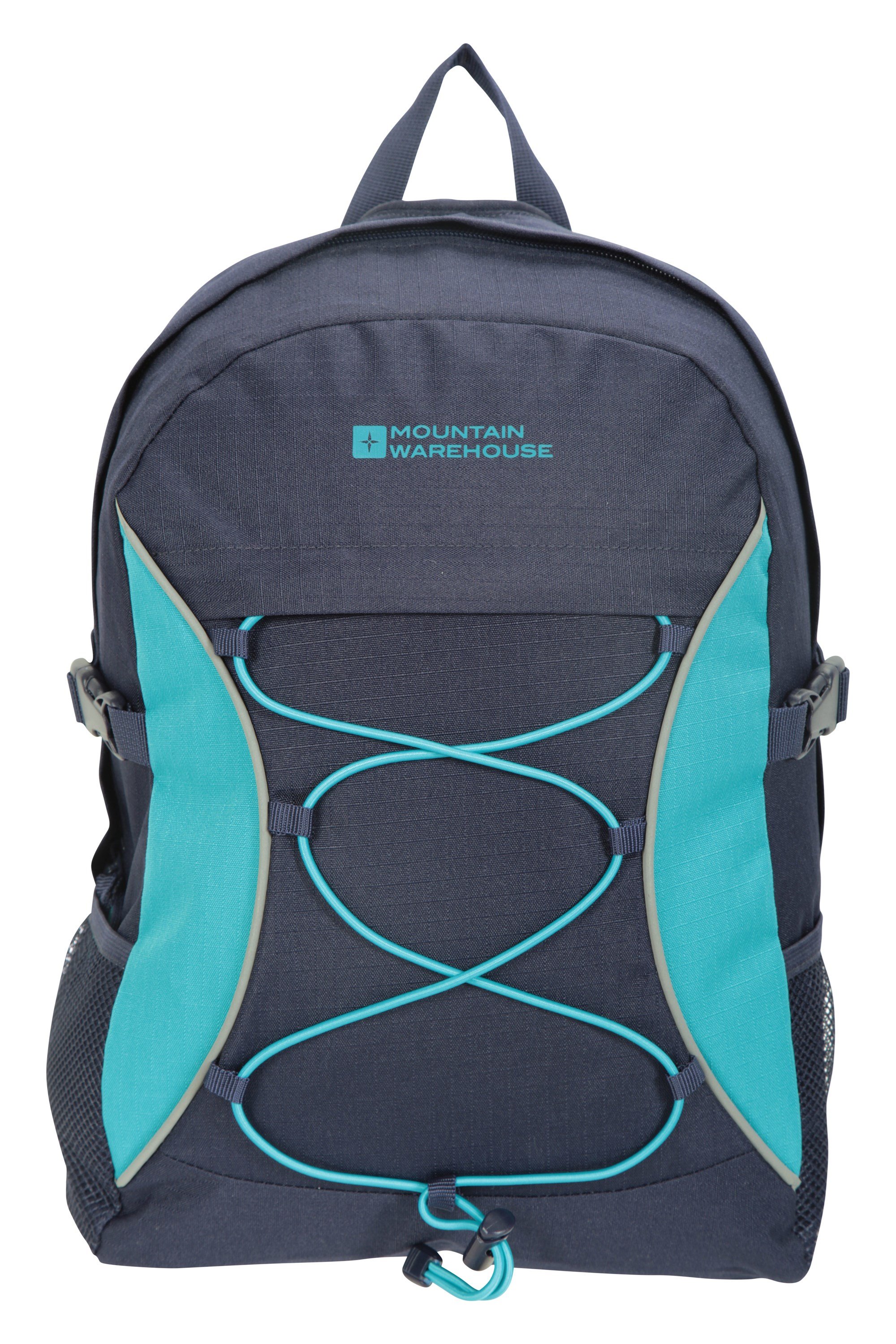 Mountain Warehouse Pursuit Hydro-Tasche Laptop-Fach Hydratationstasche mit reflektierenden Details Camping für Reisen Ripstop-Polyester-Wasserhalter