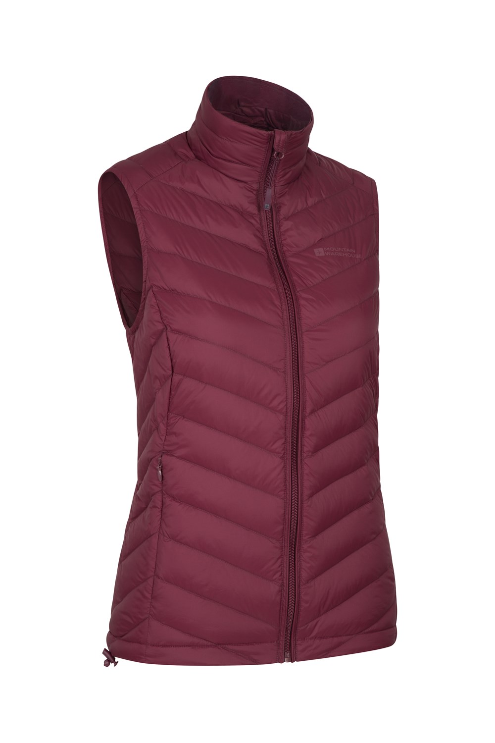 Mountain Warehouse Womens Down Gilet Lightweight Water-Resistant Ladies Vest  | eBay