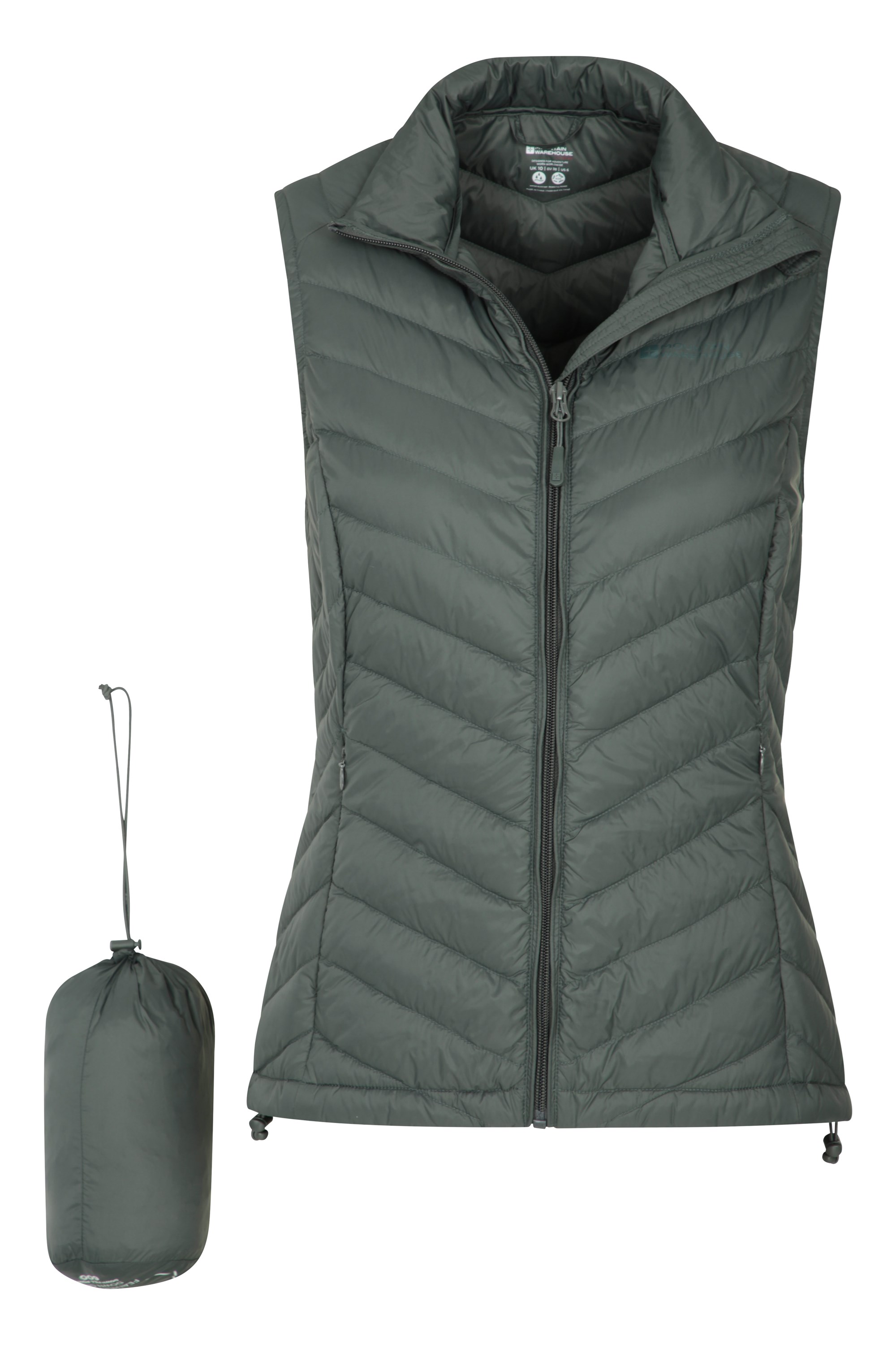 Spring Vest Perfect for Cold /& Wet Weather Quick Drying Soft Touch Micro Fleece Lightweight Mountain Warehouse Idris Womens Gilet