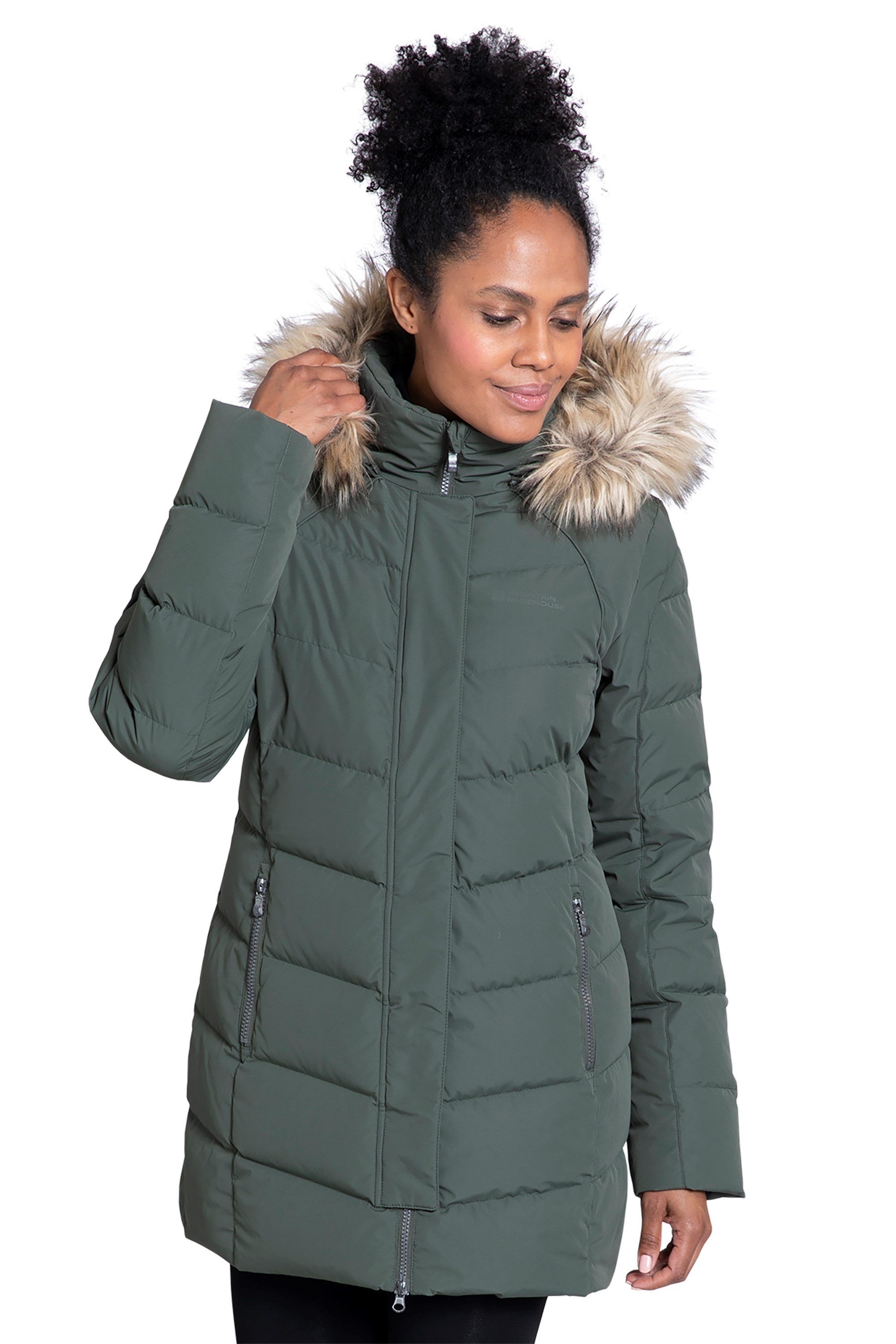 Down waterproof coat best sale ladies