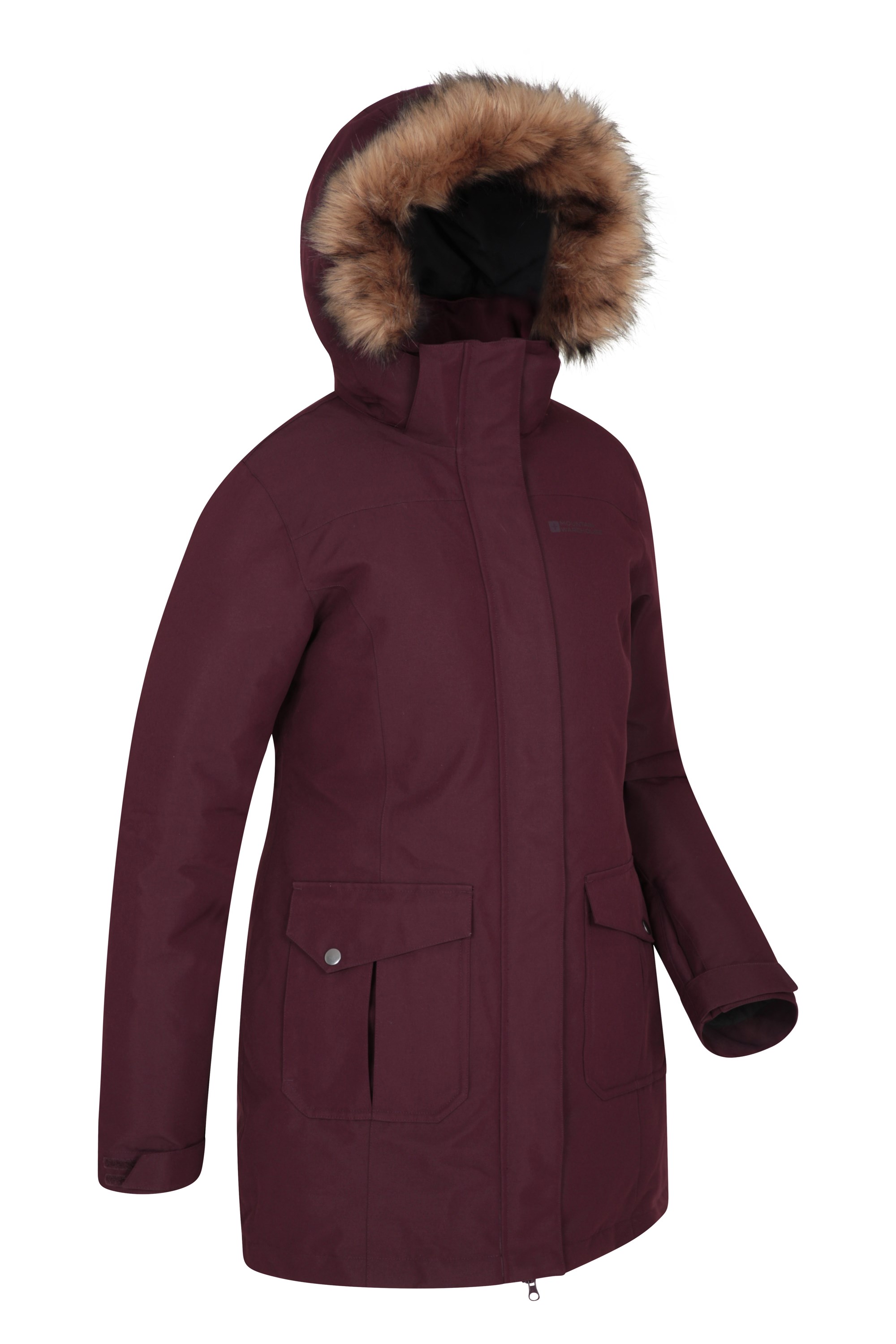 tarka womens long padded jacket