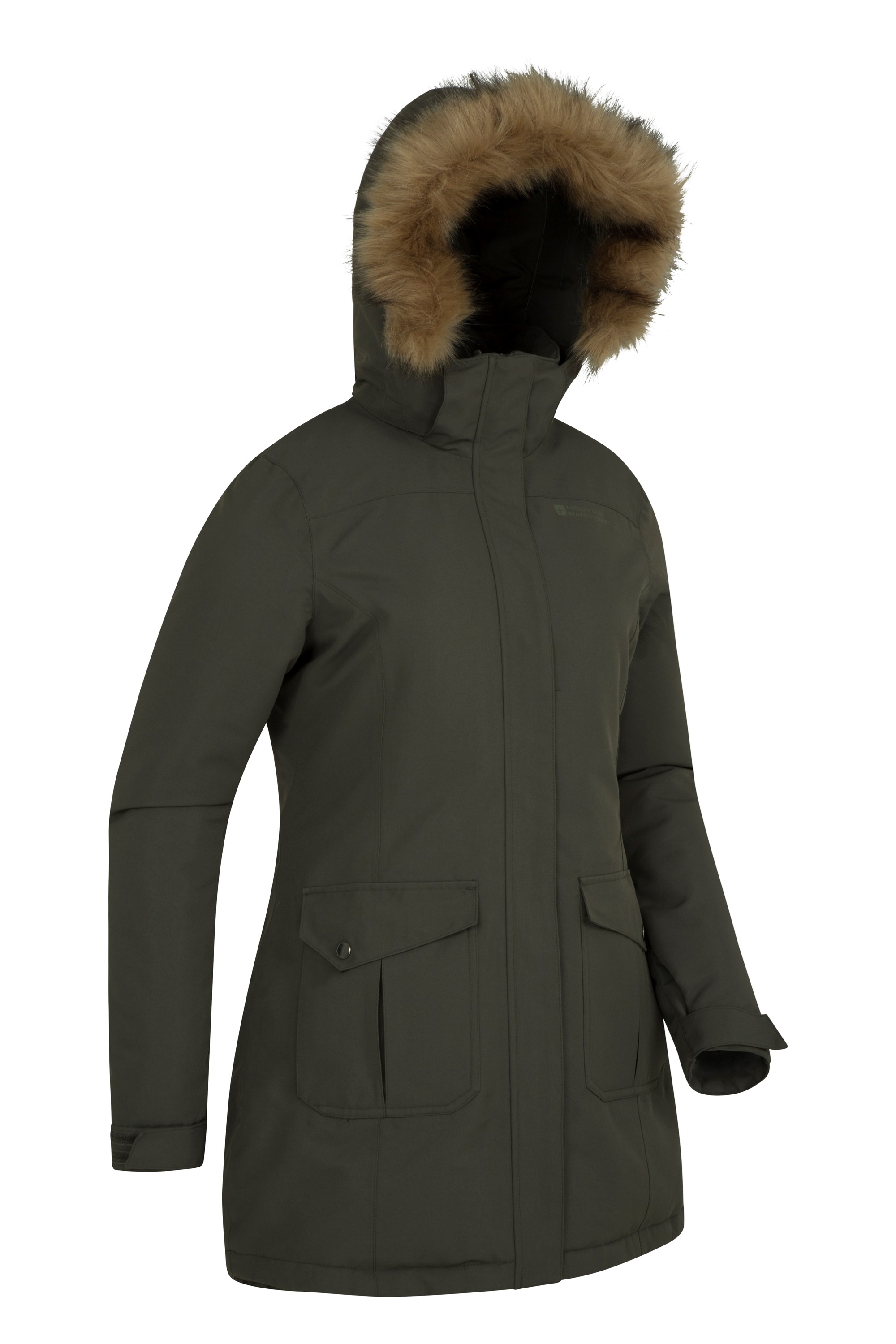 tarka womens long padded jacket