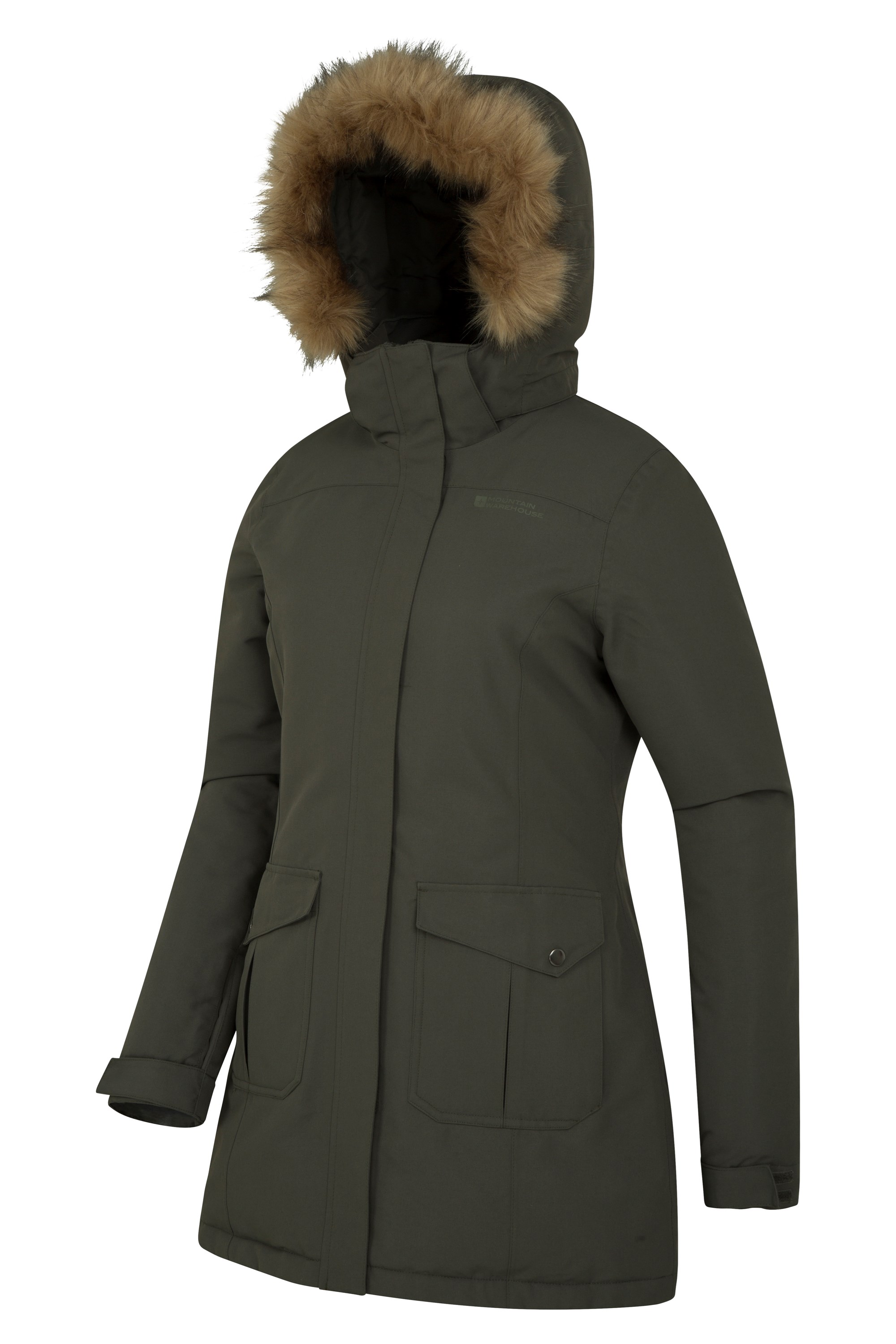 Tarka Womens Long Padded Jacket Mountain Warehouse EU