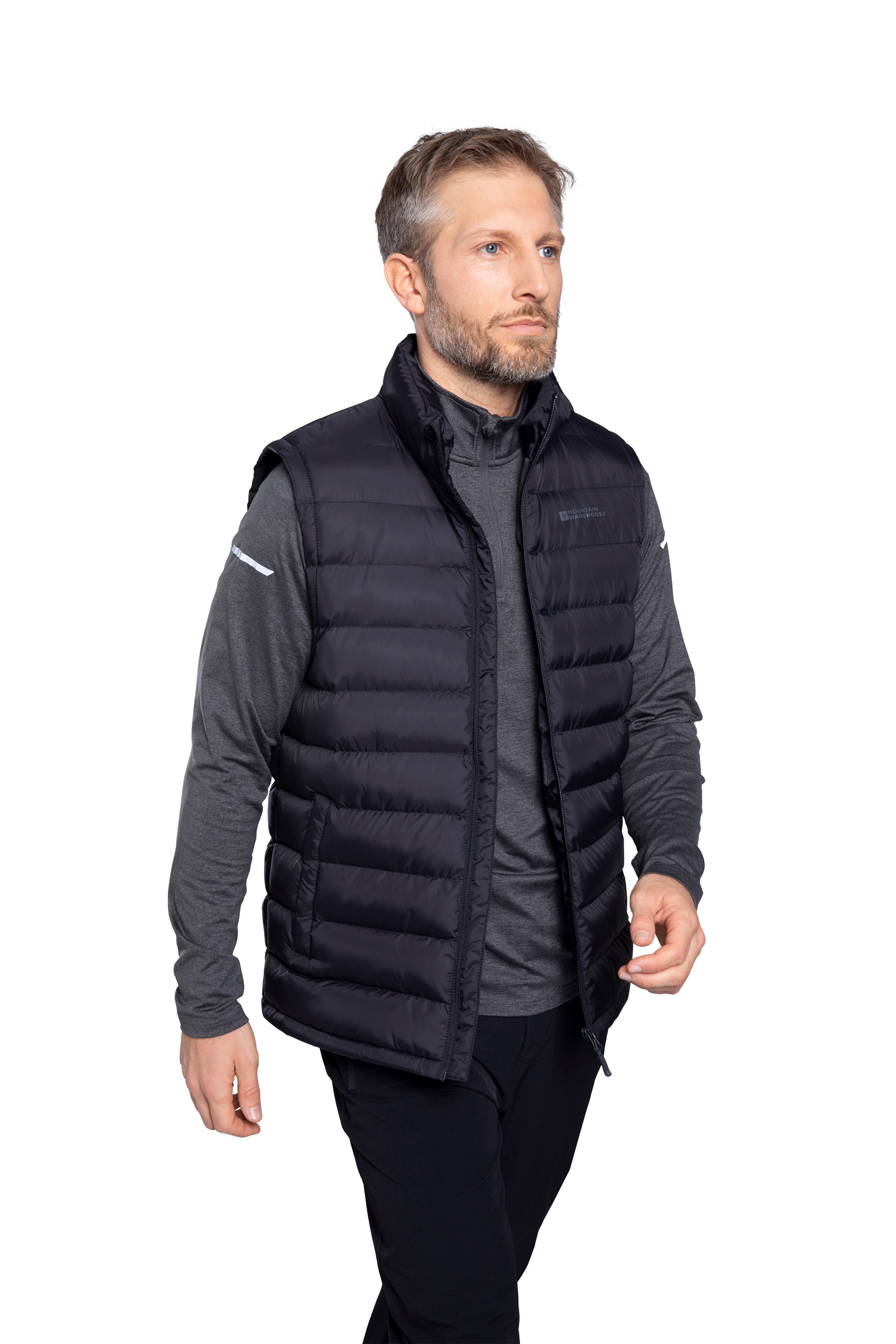 Mens padded gilet bodywarmer best sale