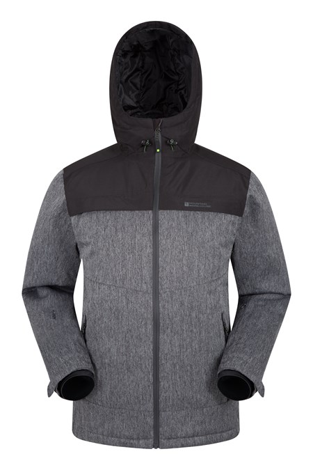Saturn Mens Ski Jacket - Charcoal