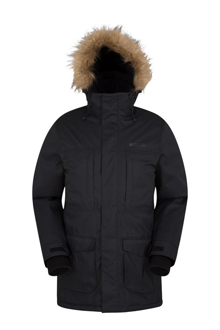 Gorge Waterproof Mens Long Jacket | Mountain Warehouse GB