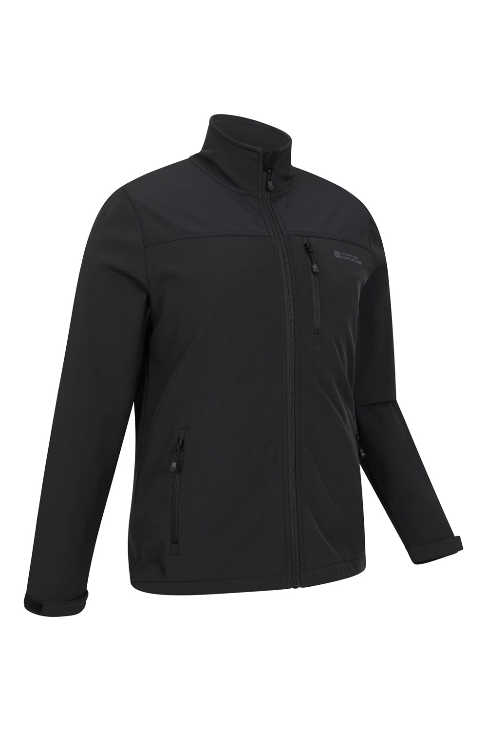Mountain Warehouse Mens Grasmere Softshell Jacket - Lightweight Showerproof Coat - Picture 18 of 33