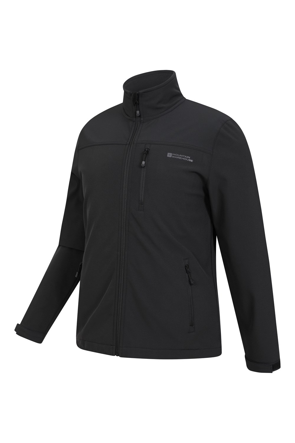 Mountain Warehouse Mens Grasmere Softshell Jacket - Lightweight Showerproof Coat - Picture 20 of 33