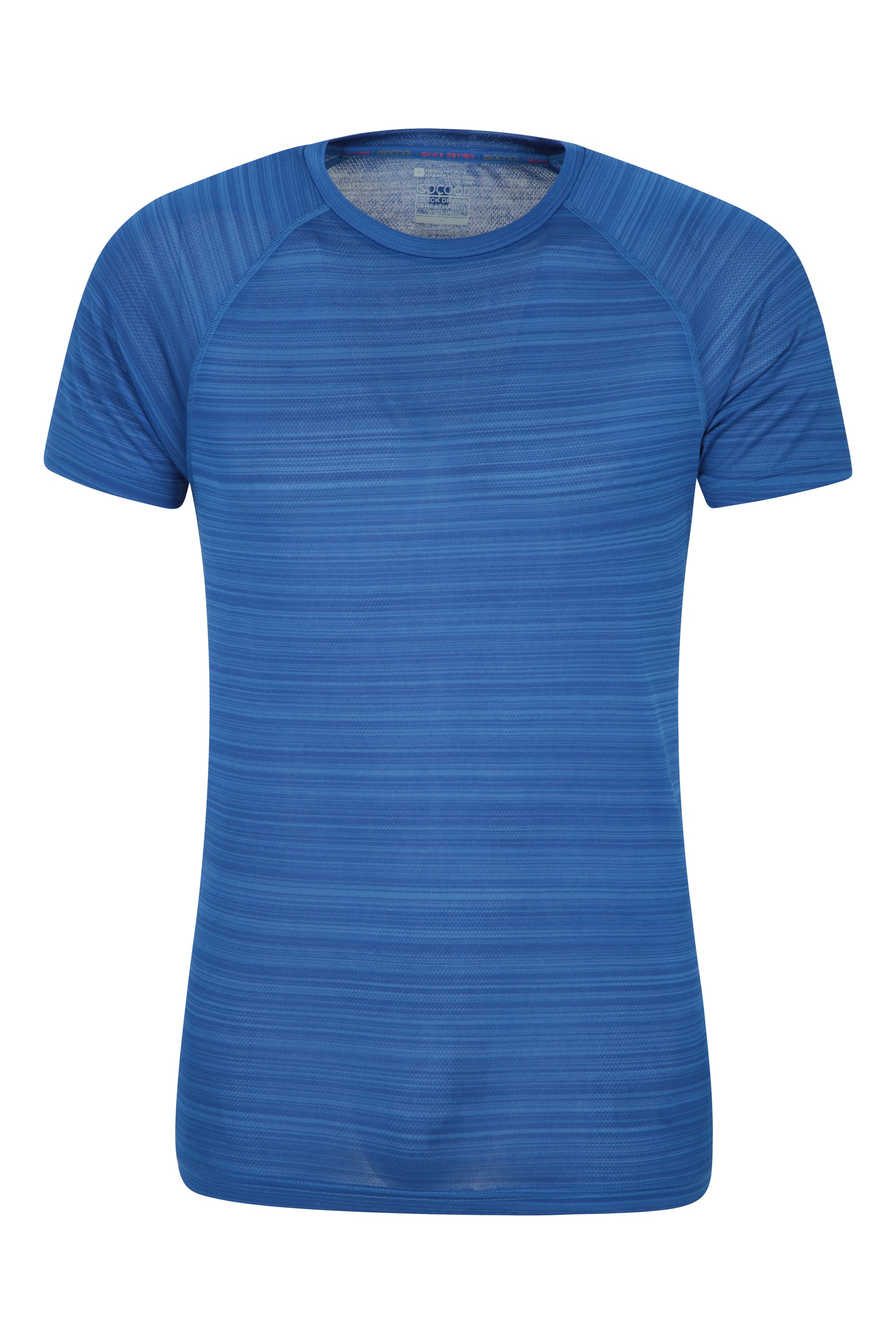 T-Shirt Endurance à Rayures - Hommes - Bleu