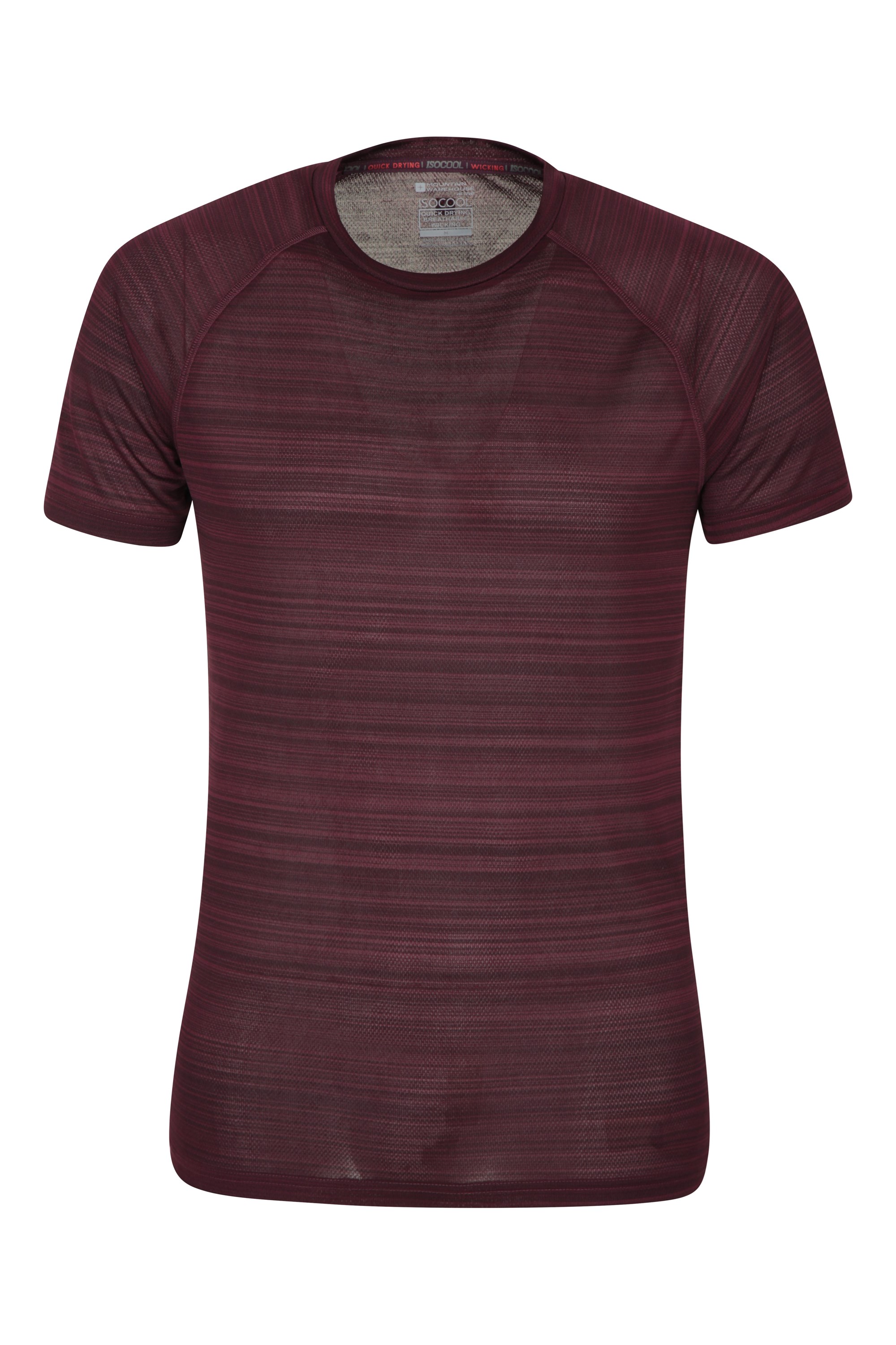 Męski T-Shirt Endurance Striped - Purple