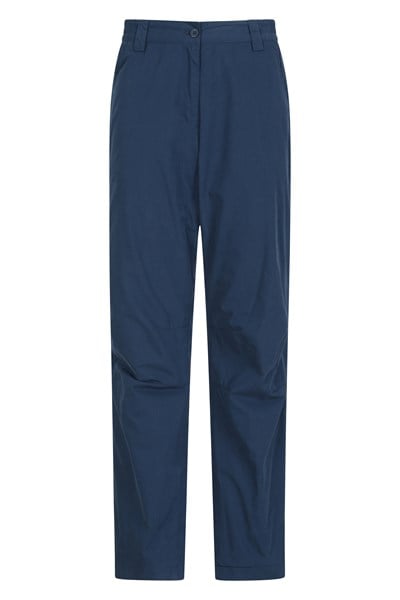 Winter Trek II Womens Fleece Lined Trousers - Short Length - Navy