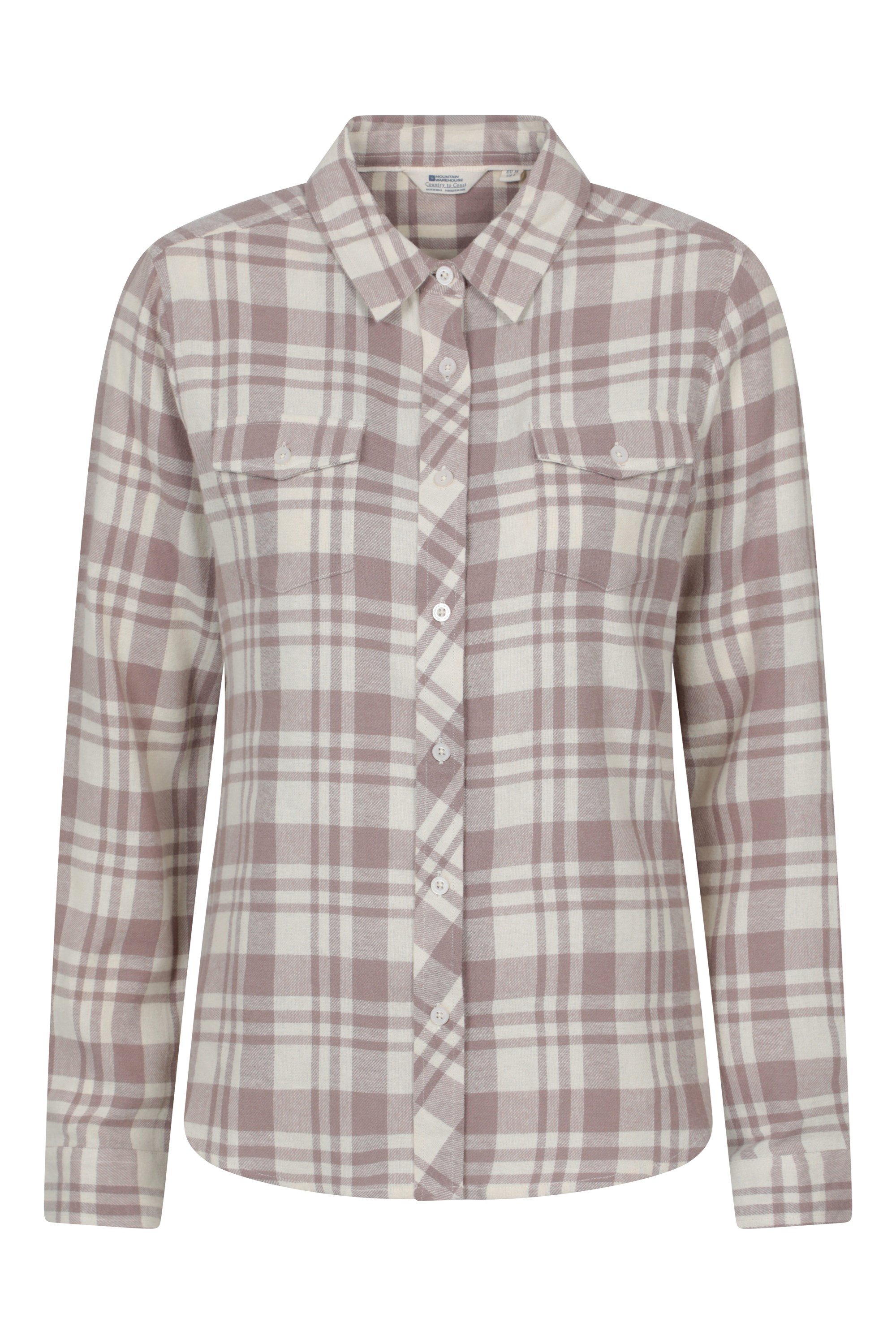 Willow Brushed Flannel Womens Shirt