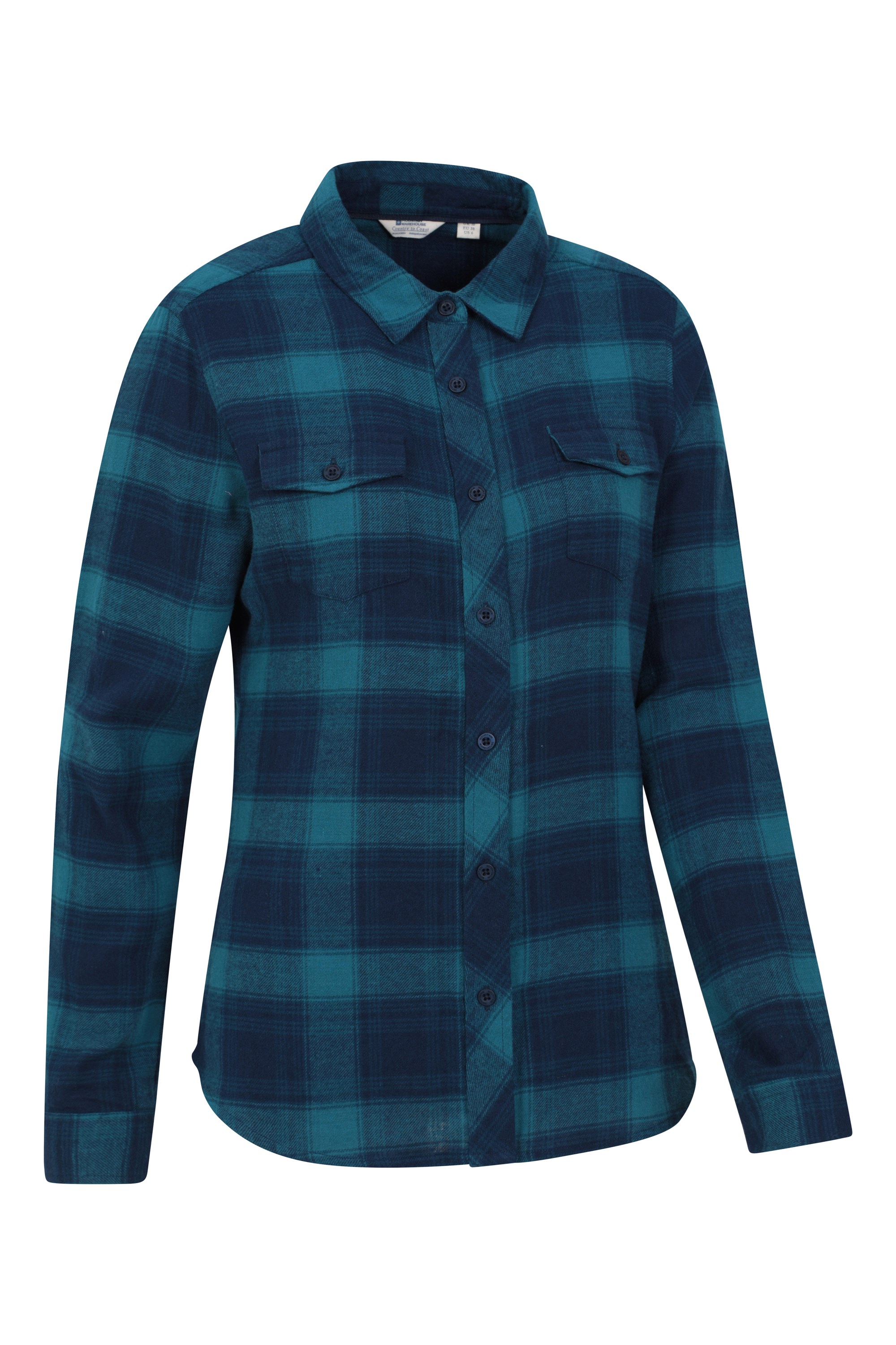 Willow Brushed Flannel Womens Shirt