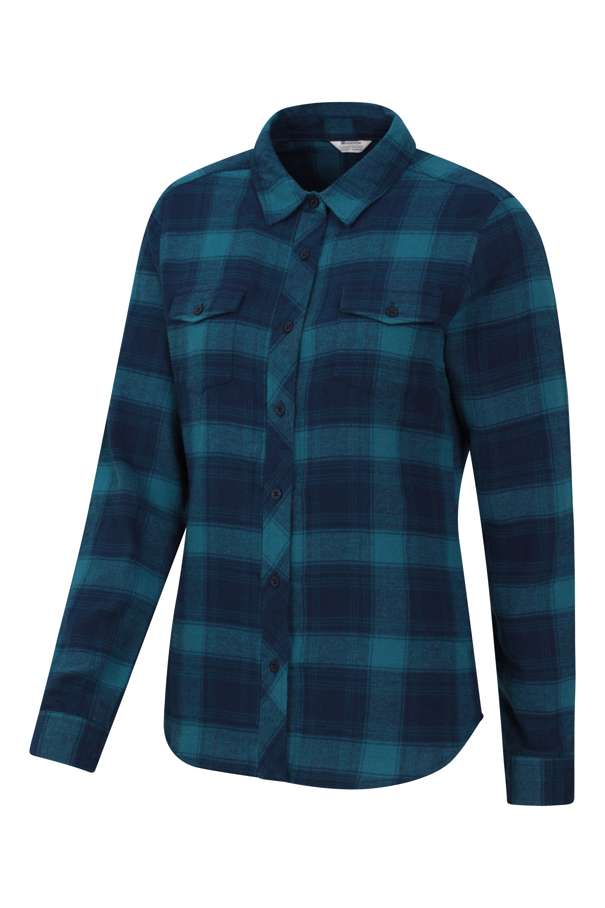 Willow Brushed Flannel Womens Shirt
