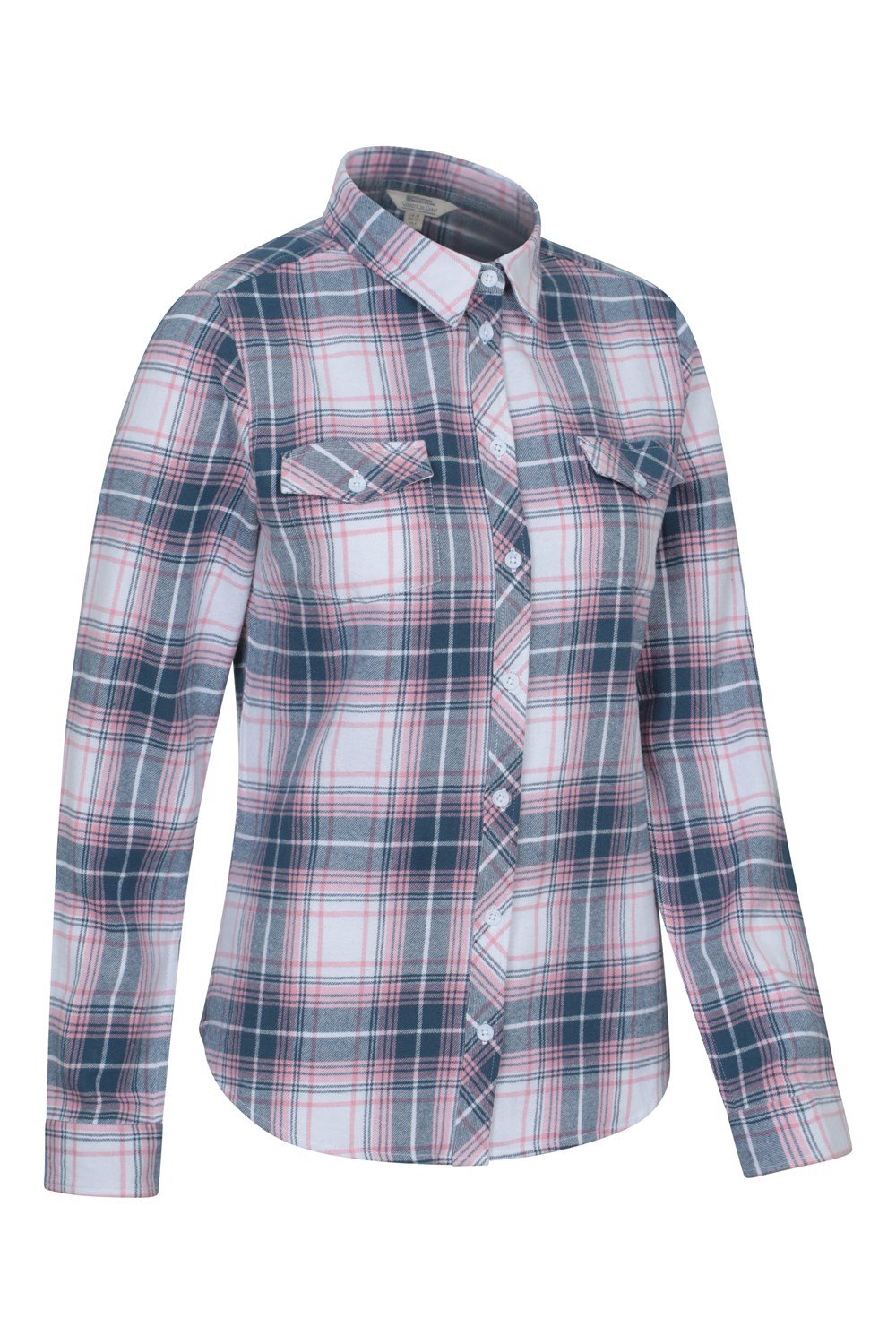 Mountain Warehouse Womens Willow Brushed Flannel Shirt Ladies Lightweight Blouse - Picture 80 of 94