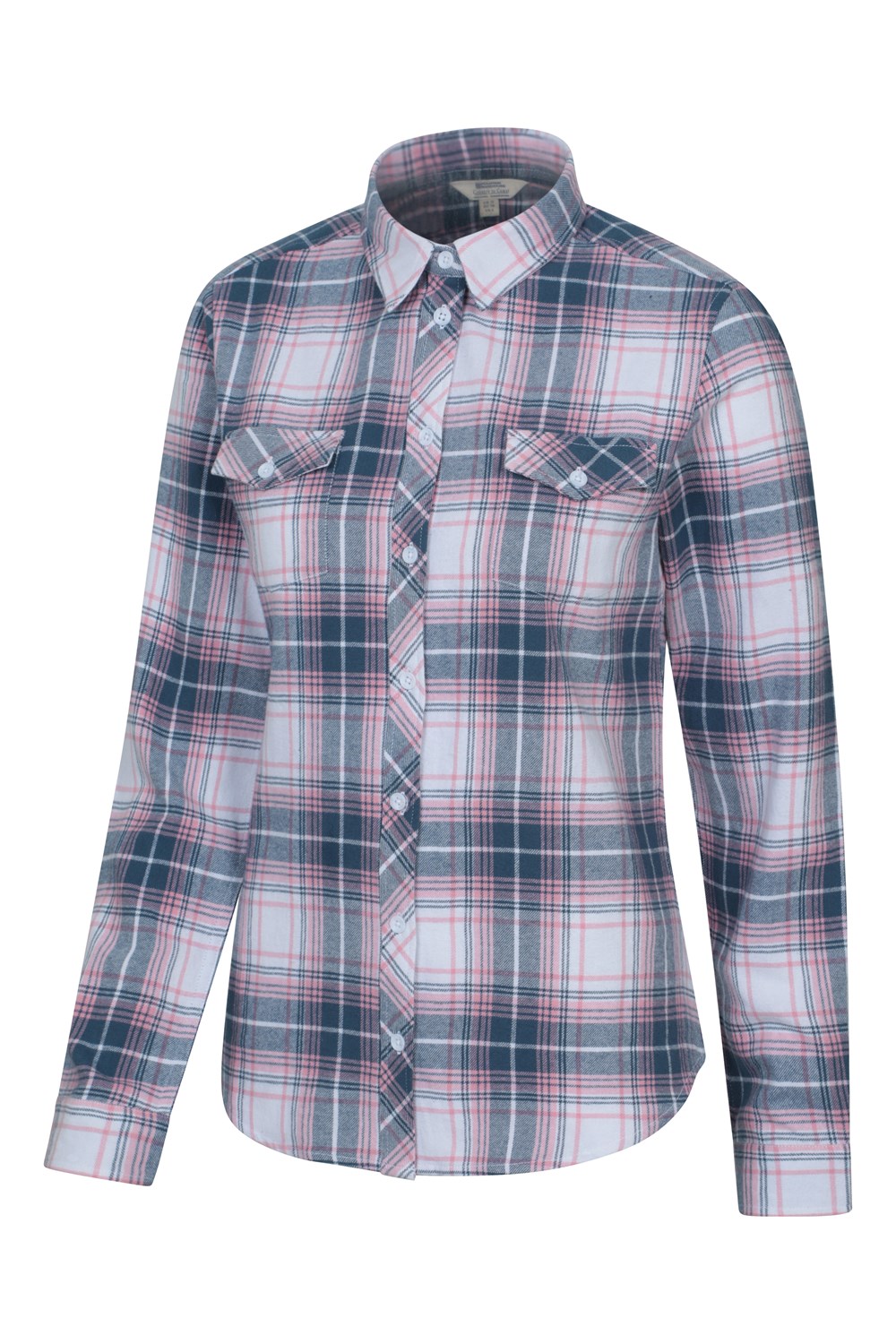 Mountain Warehouse Womens Willow Brushed Flannel Shirt Ladies Lightweight Blouse - Picture 81 of 94