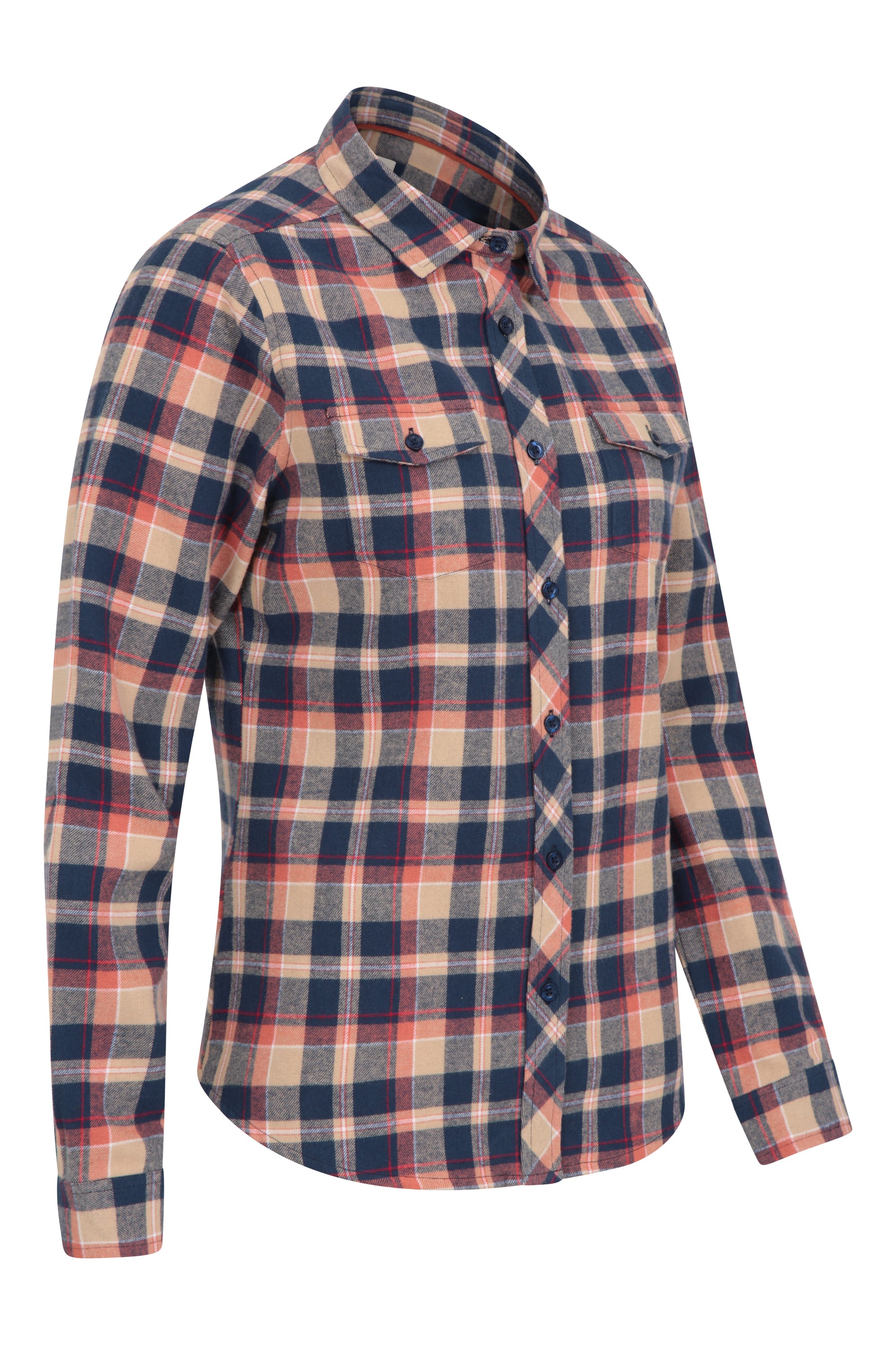 Work & Casual Wear-Muskoka Trail - Cabin - Women's Brushed Flannel Shirt