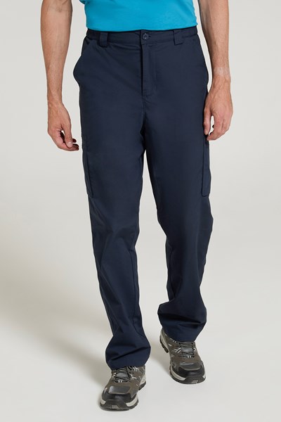 Winter Trek Mens Fleece Lined Trouser - Dark Blue