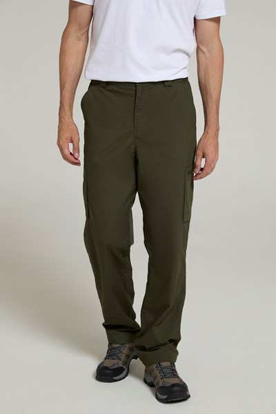 Winter Trek Mens Fleece Lined Trouser - Green