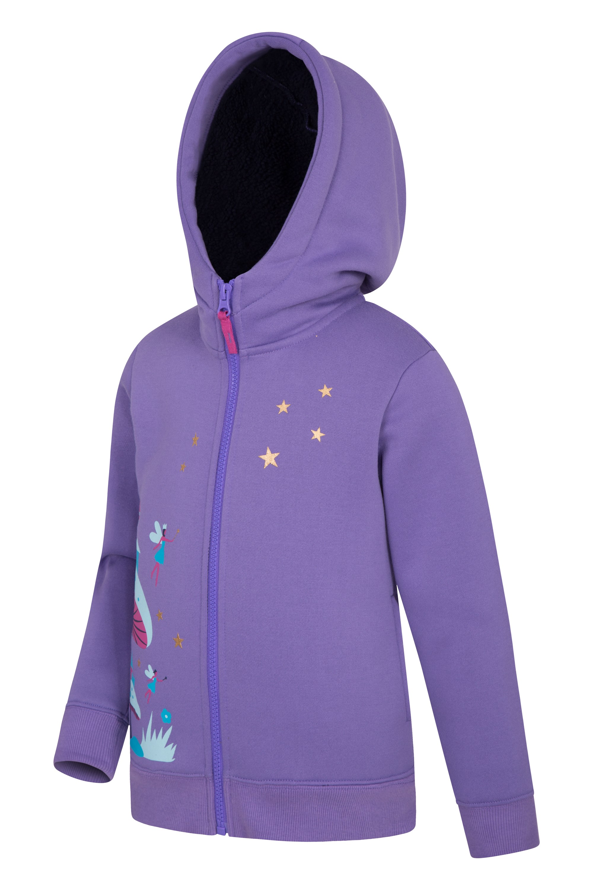 childrens fur lined hoodie