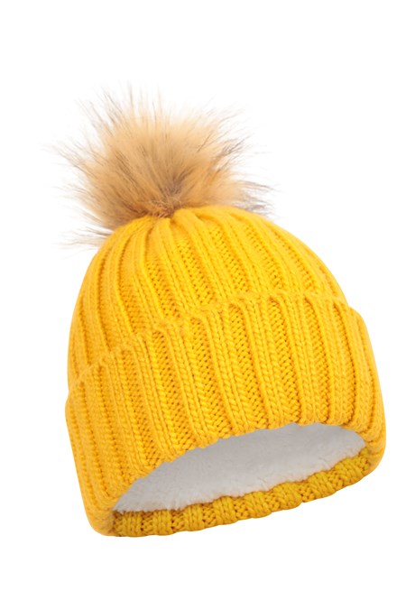 Mountain Warehouse Lisbon Womens Pom Beanie - Ladies Winter Cap