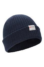 Thinsulate Knitted Mens Beanie Navy