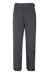 Orbit Mens 4-Way-Stretch Ski Pants - Short Length Dark Grey