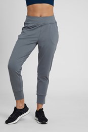 Womens Meditate Capri Pants Grey