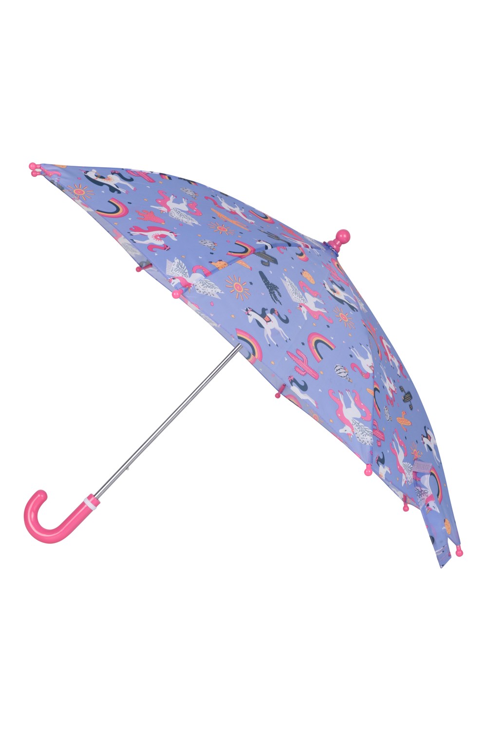 Mountain Warehouse Kids Printed Umbrella Childrens Plastic Handle Rain Brolly - Picture 14 of 34