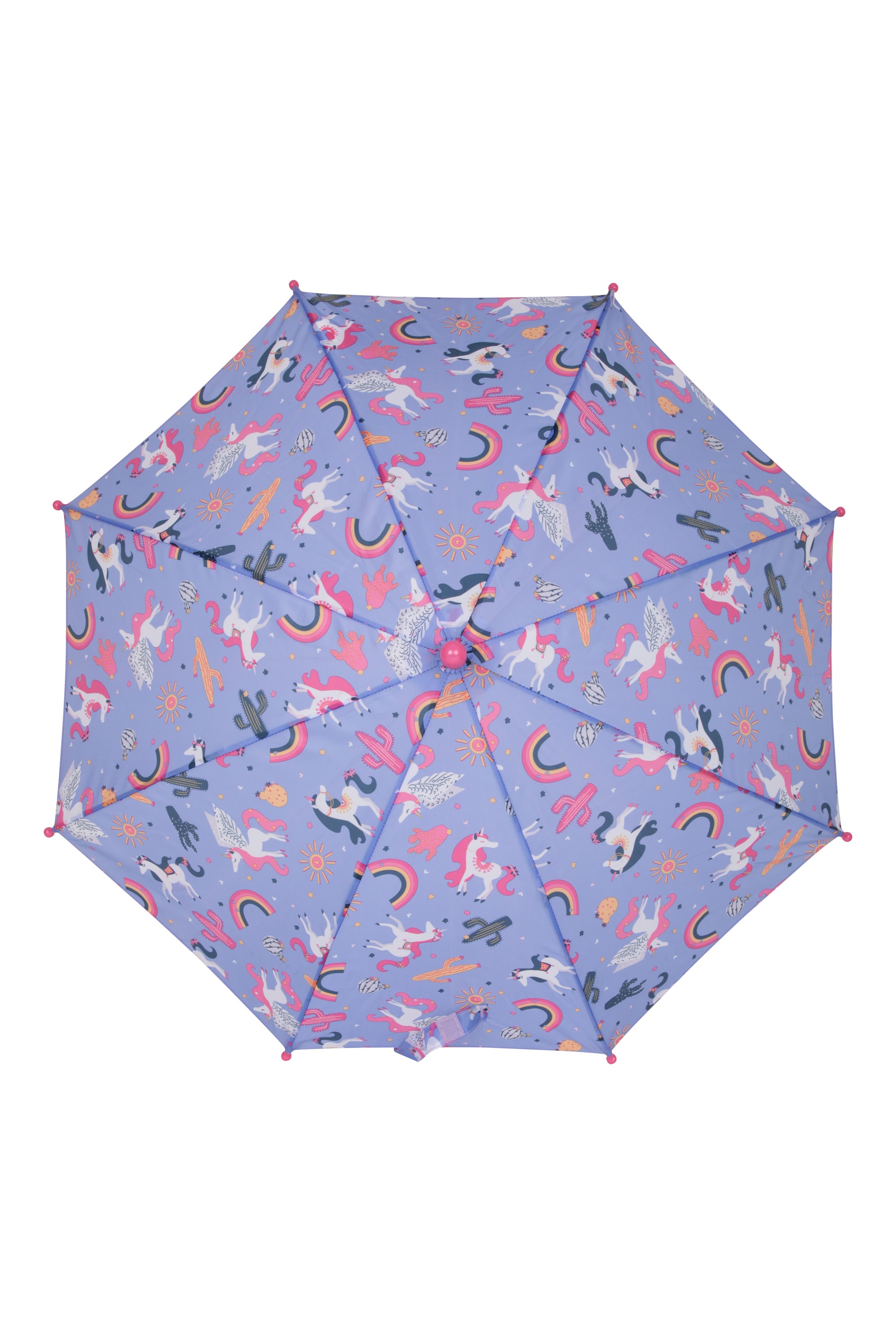 Mountain Warehouse Kids Printed Umbrella Childrens Plastic Handle Rain Brolly - Picture 15 of 34