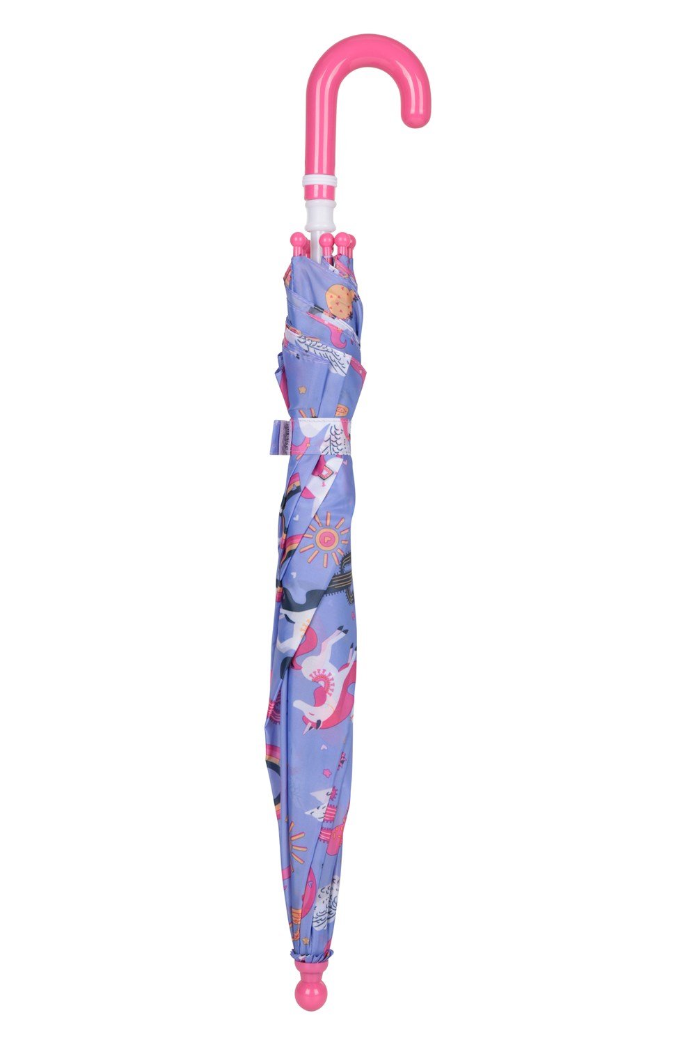 Mountain Warehouse Kids Printed Umbrella Childrens Plastic Handle Rain Brolly - Picture 20 of 34