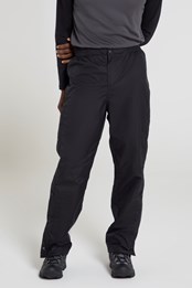 Mens Extreme Downpour Waterproof Over Trousers Black