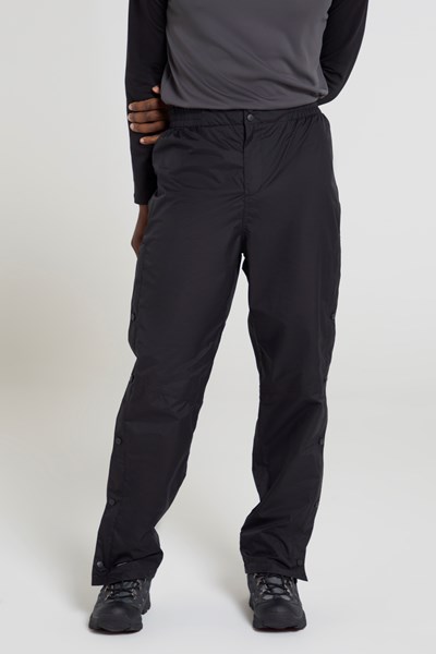 Extreme Downpour Waterproof Mens Over Trousers - Black