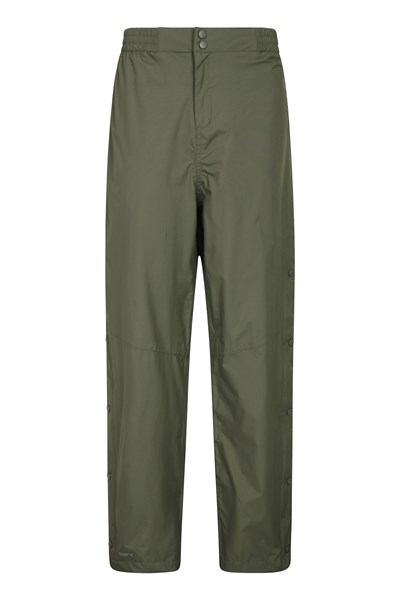 Extreme Downpour Waterproof Mens Over Trousers - Regular Length - Green