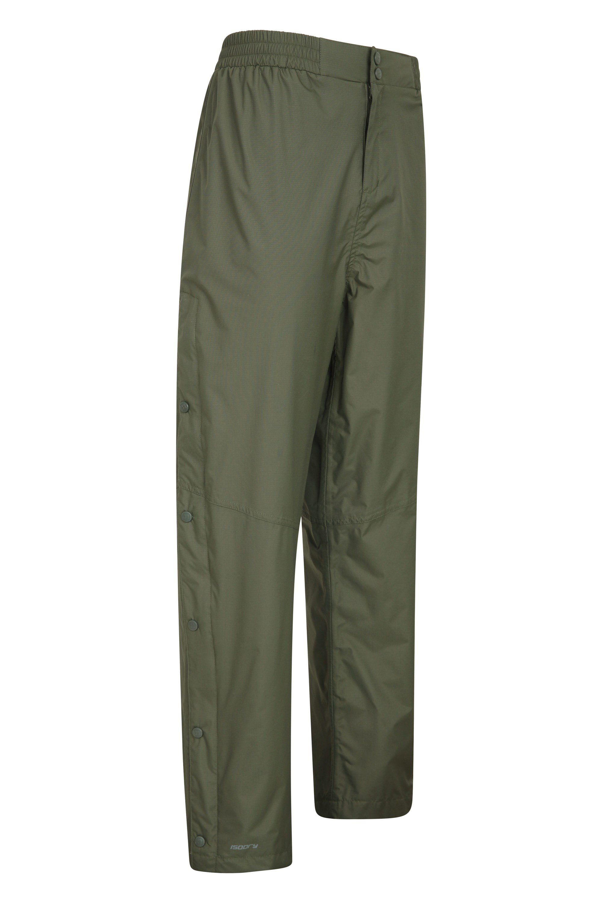 Mountain Warehouse Mens Waterproof Overtrousers with Highly Breathable Membrane 