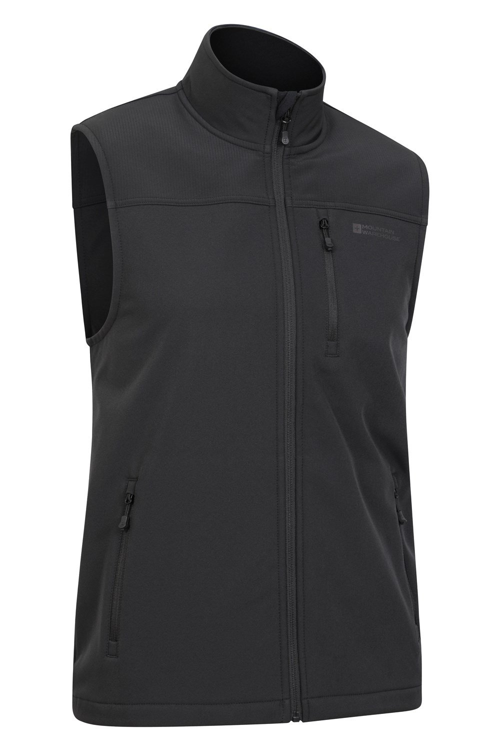 Mountain Warehouse Mens Softshell Gilet Water Resistant Lightweight Vest Jacket - Picture 18 of 28