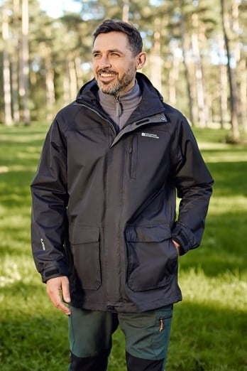 Peter Storm Men's Parka-In-A-Pack Jacket, Pac A Mac Rain Coat, Men's Hiking  & Outdoor Recreation Clothing (XS, Khaki) : : Fashion